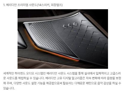 메리디안 프리미엄 사운드